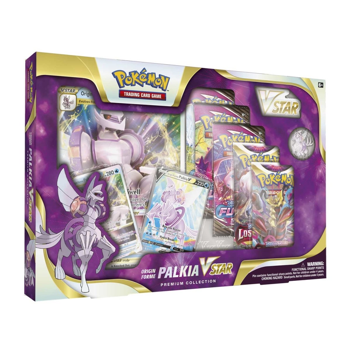 Pokemon V Star Premium Collection Box Origin Forme Dialga / Palkia