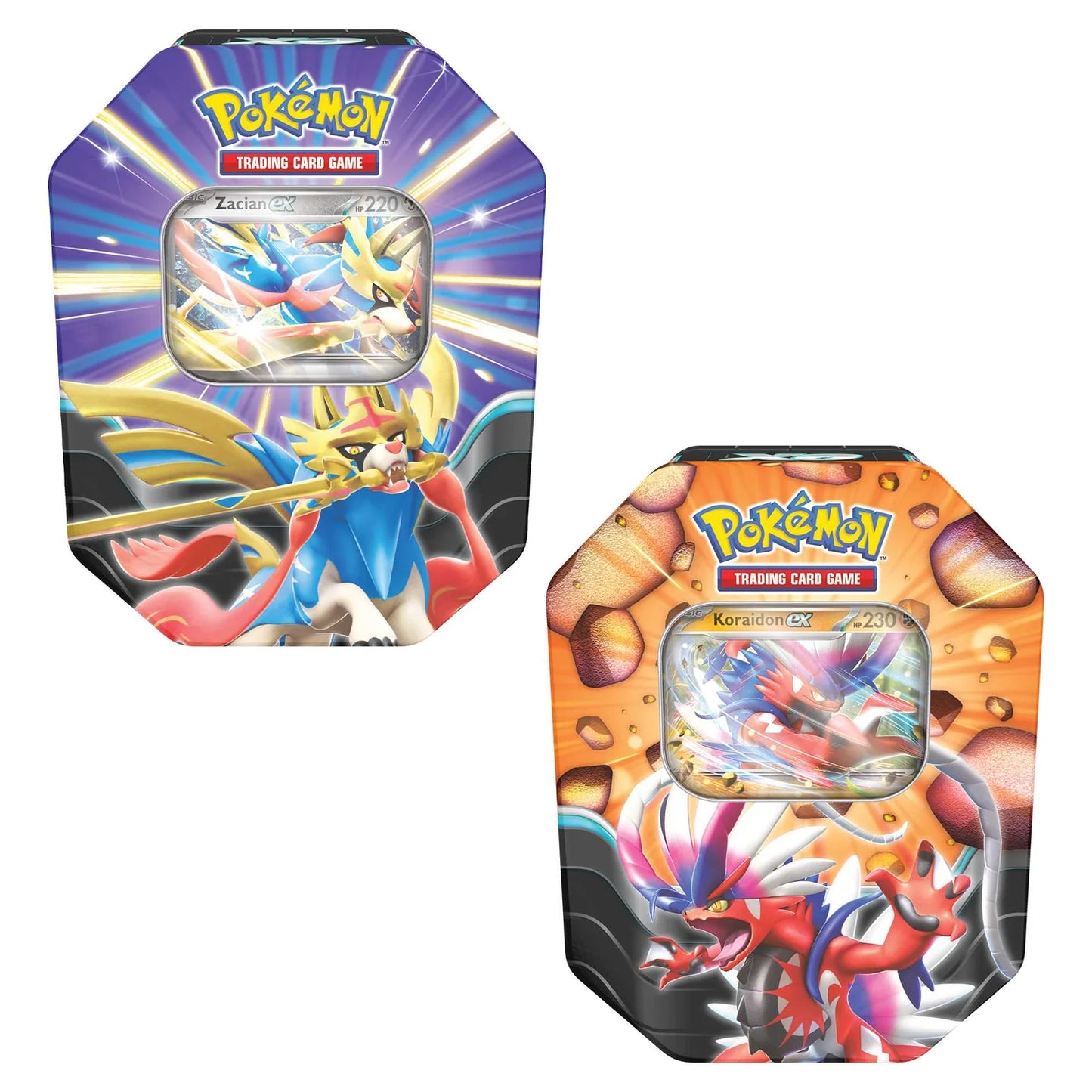 Pokemon Slashing Legends Tin